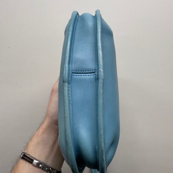 Vintage Coach Ergo Mini Zip Glacier Blue 9020 - Picture 5 of 7